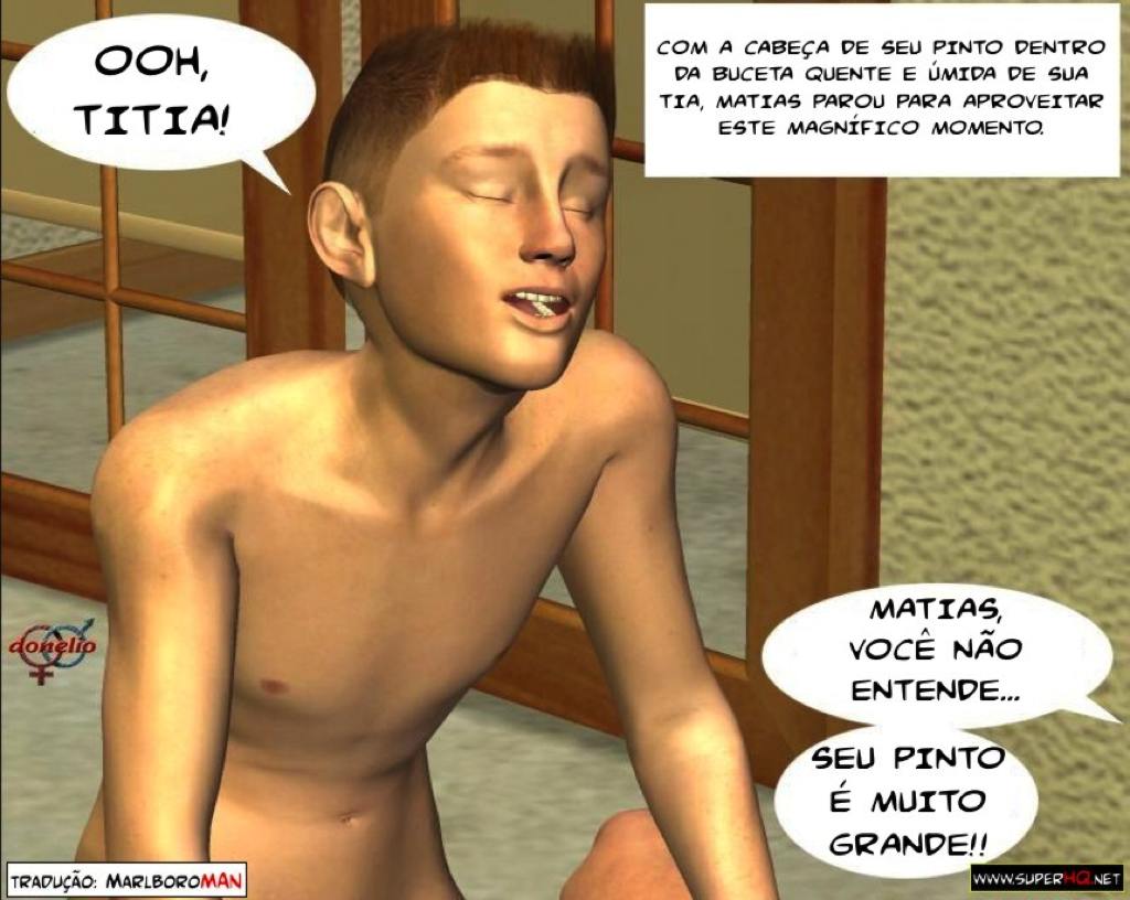 3D Hentai - Tia Graziela - Fodendo com sobrinho - Incesto