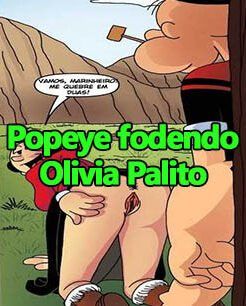Popeye fodendo bem gostoso com a Olivia Palito – HQ Adulto