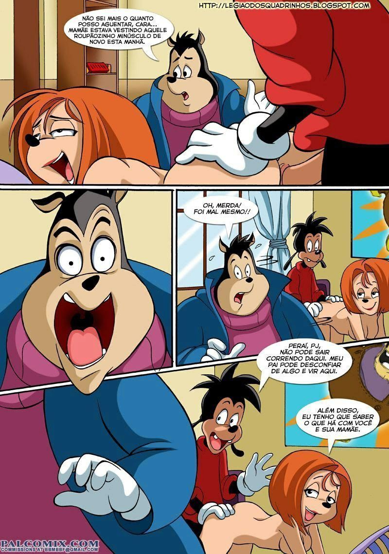 Cartoon Porno - Um plano Pateta capitulo 02 - Max e Jp fodem Debbie