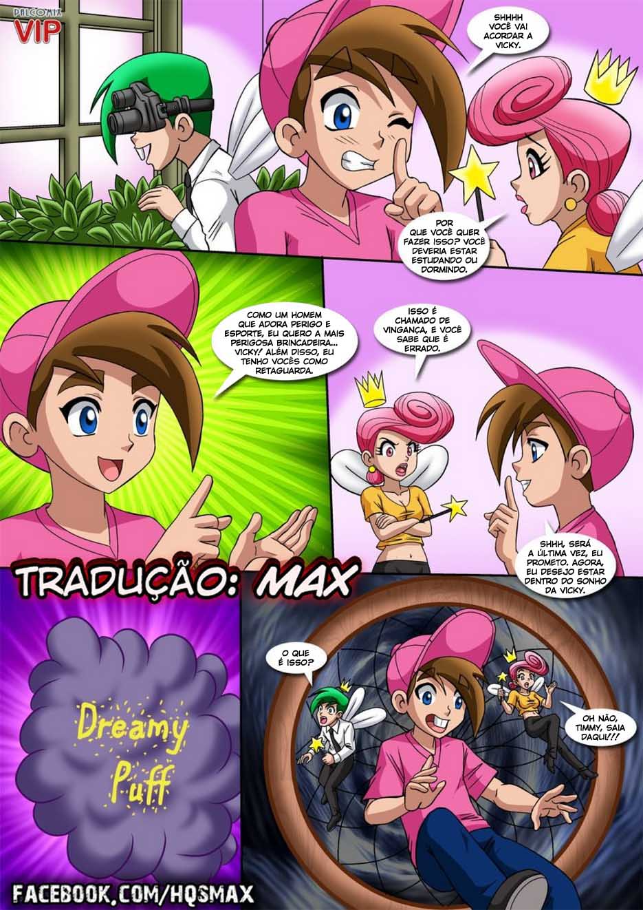 Dream Catcher - Padrinhos Mágicos - Quadrinhos Porno