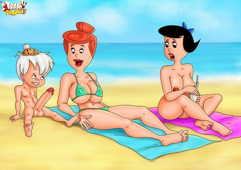 Flintstones Pornô - Putaria maluca no sexo de família