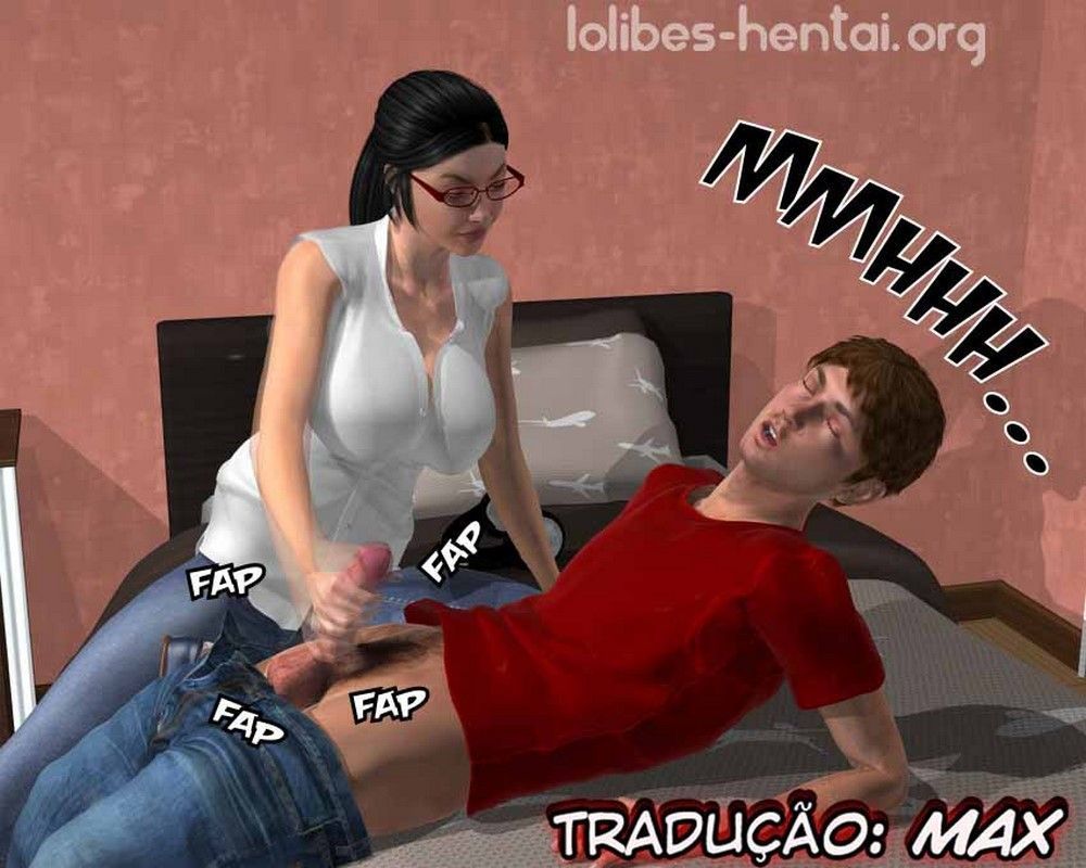 Hentai Incesto - Jude's Sister - Minha irmã batendo punheta pra mim