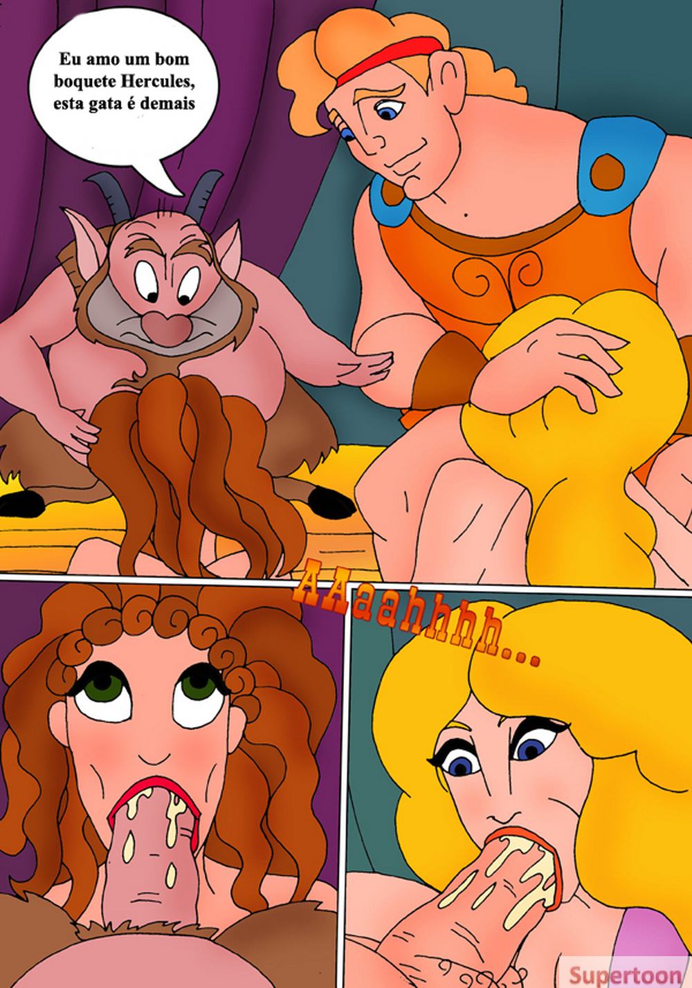 1000px x 1428px - HQ ErÃ³tico - Aventuras sexuais de Hercules - Disney Porno ...