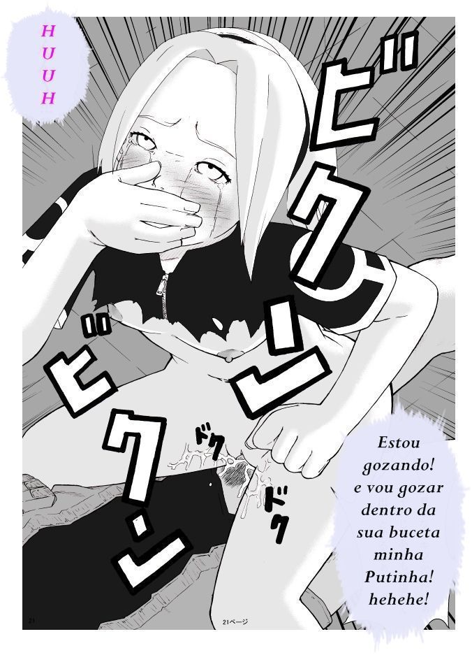 O segredo de Sakura - Parte 02 - Naruto Pornô - Quadrinho Erótico