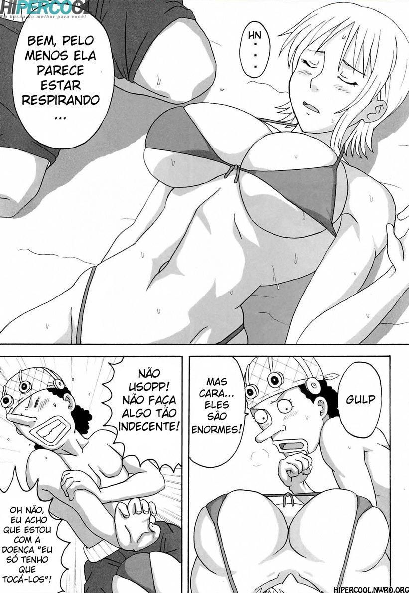 One Piece hentai - Nami safada dando para Usopp - One Piece Porno Adulto