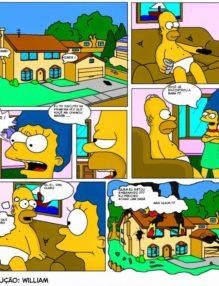 Os Simpsons – Quadrinhos de Sexo – Lisa a Safada