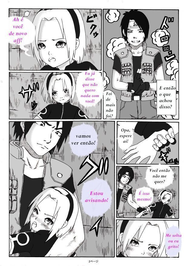 Quadrinhos Porno - O Segredo de Sakura! - Naruto Pornô