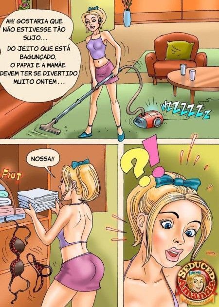 Amanda Sedutora - Lingerie Sexy - Quadrinhos Eróticos
