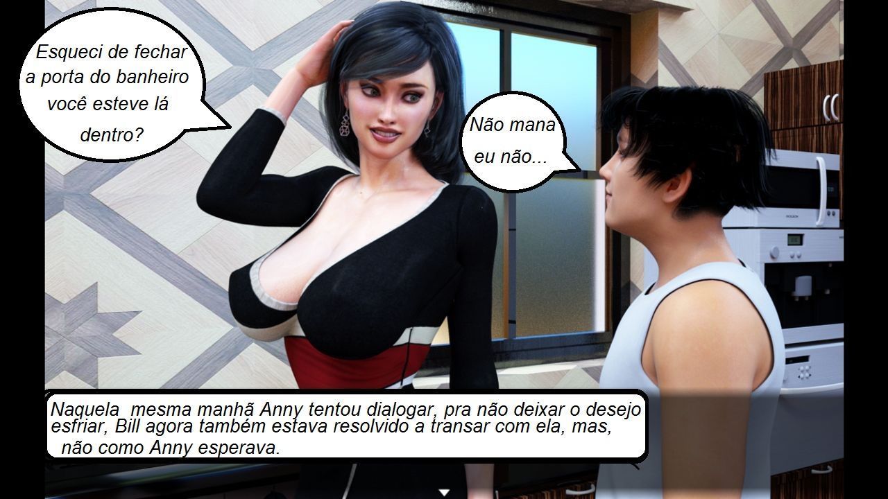 Hentai 3D - Anny e Bill - Amor e Incesto - Contos Eróticos