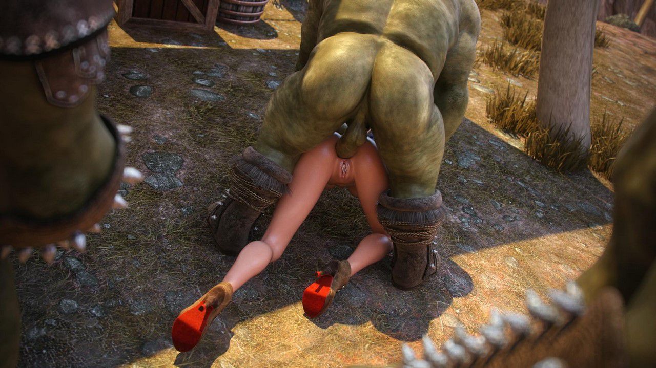 Hentai 3D - O ataque dos Orcs tarados - Quadrinhos Eróticos