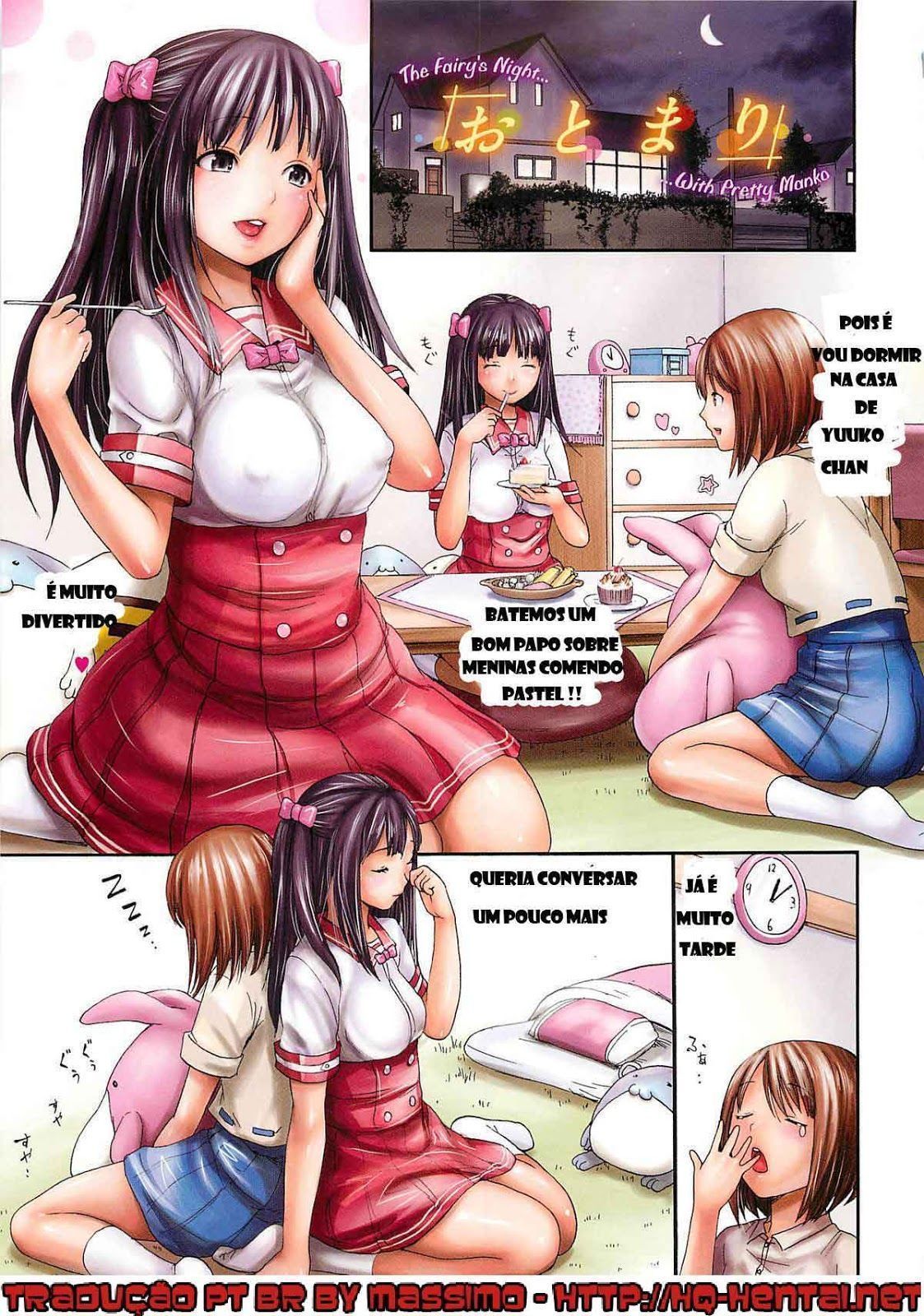 Hentai - Amigas de Classe - Quadrinhos Porno