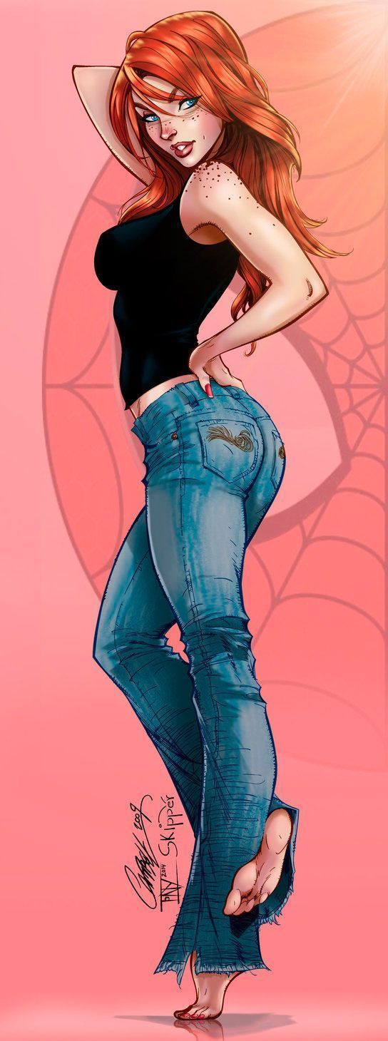 Homem aranha hentai - Mary Jane Safada - Cartoon Porno
