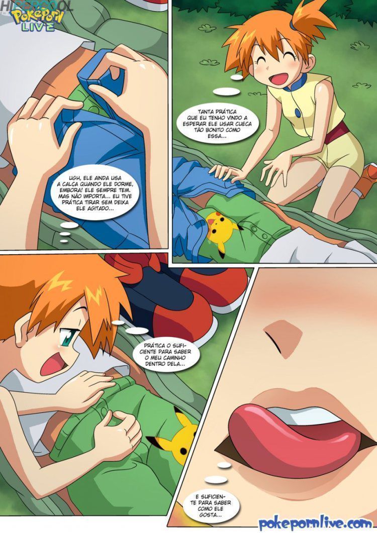 Pokémon Hentai - Sonhos Molhados - Quadrinhos Eróticos