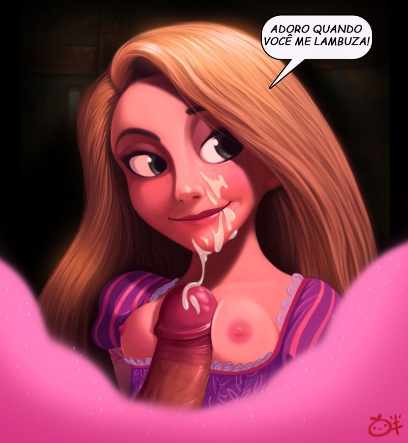 Rapunzel Hentai - Enrolados da Disney - Quadrinhos Porno