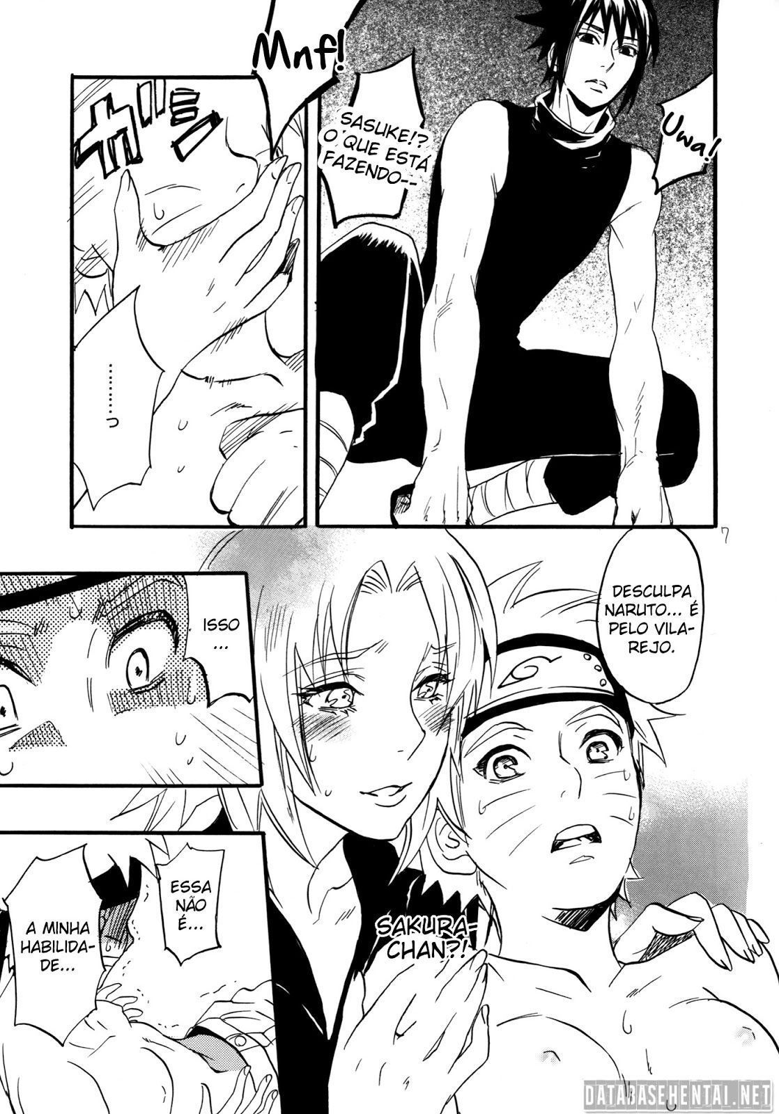 Naruto Hentai - Naruto Gay em sexo a 3 - Yaoi - Quadrinhos Gay