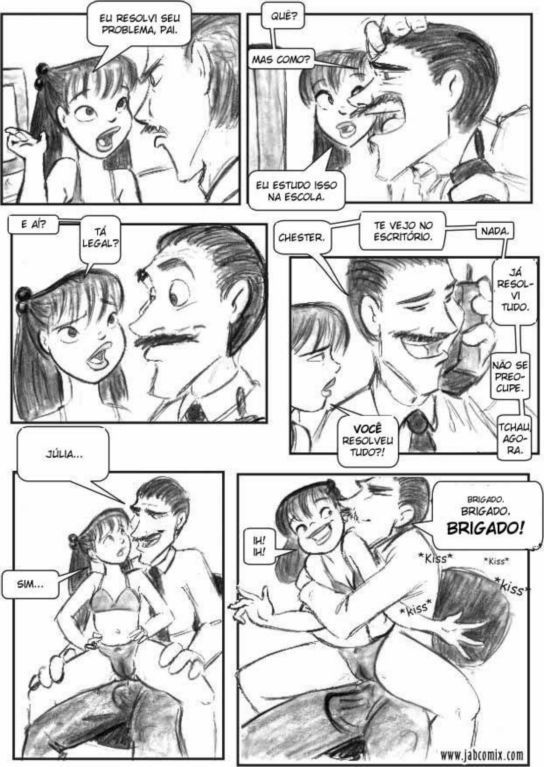 Quadrinho Erótico - Ay Papi #1 - O começo da putaria - Cartoon Porno