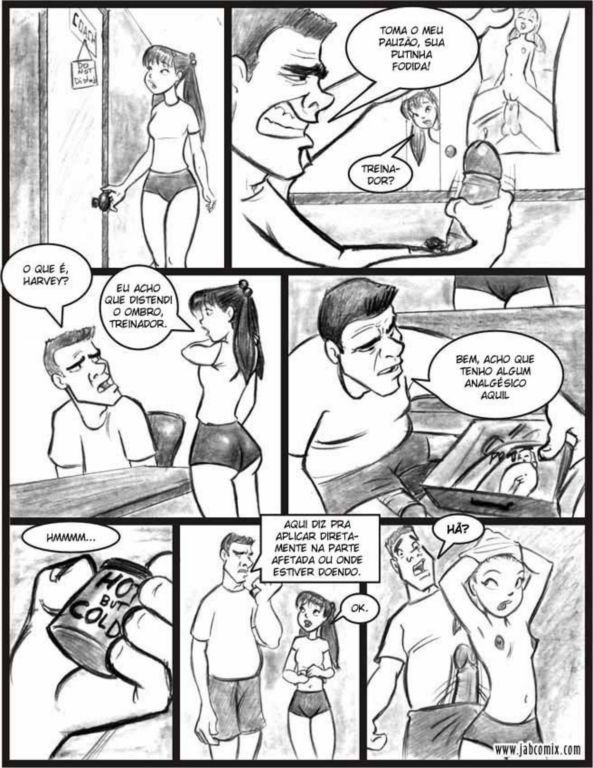 Quadrinho Erótico – Ay Papi #2 – Sacanagem na escola – Cartoon Porno