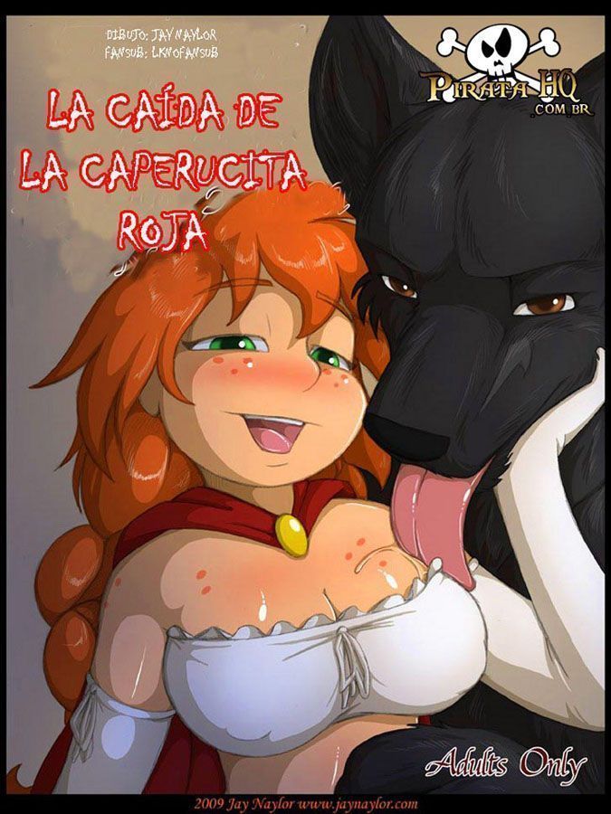 Zoofilia Hentai - Chapeuzinho vermelho e o lobo tarado Parte 1 - Quadrinhos de Sexo