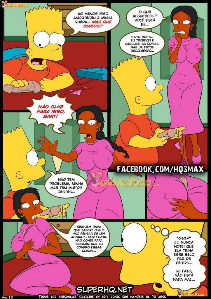 Cartoon Porno - Os Simpsons - Velhos Costumes #7 Completo - Quadrinhos Eróticos
