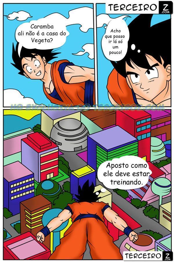 Quadrinho Erotico - Dragon Bolas X - Goku fodendo Bulma - Cartoon Porno