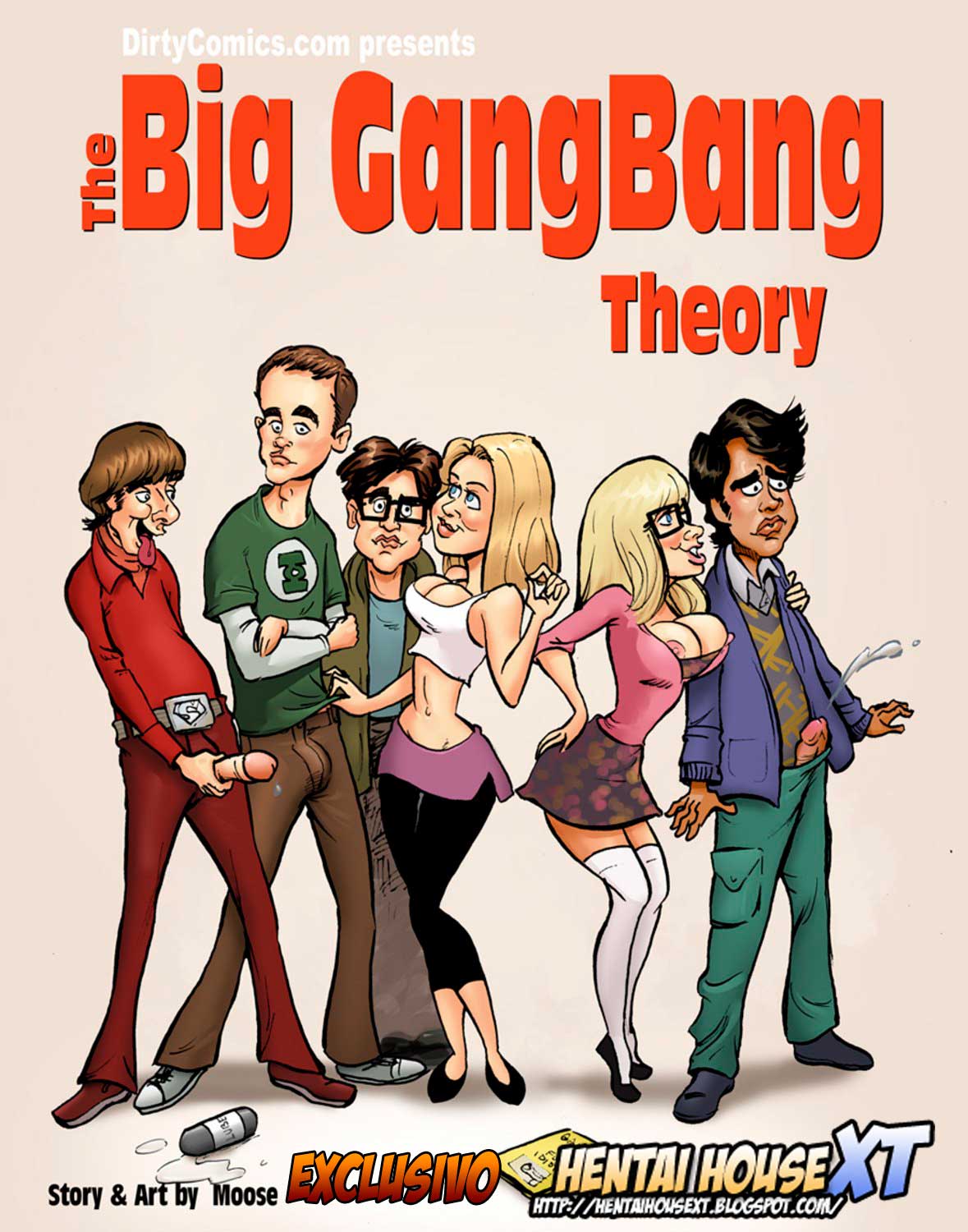 The Big Gang Theory - Cartoon Porno