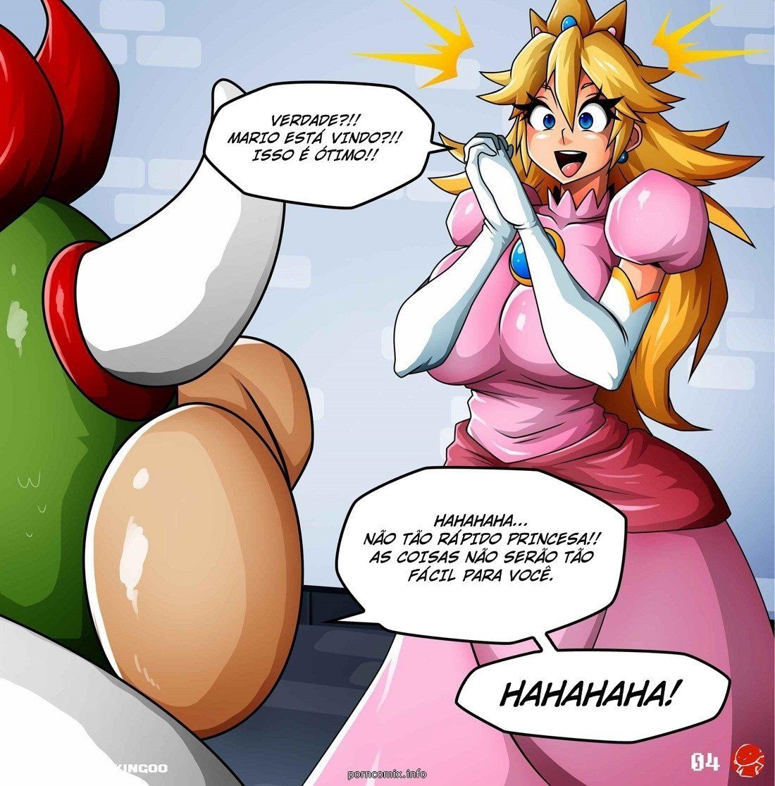 1100px x 1115px - Princess Peach - Help Me Mario! - Cartoon Porno - Quadrinhos ...