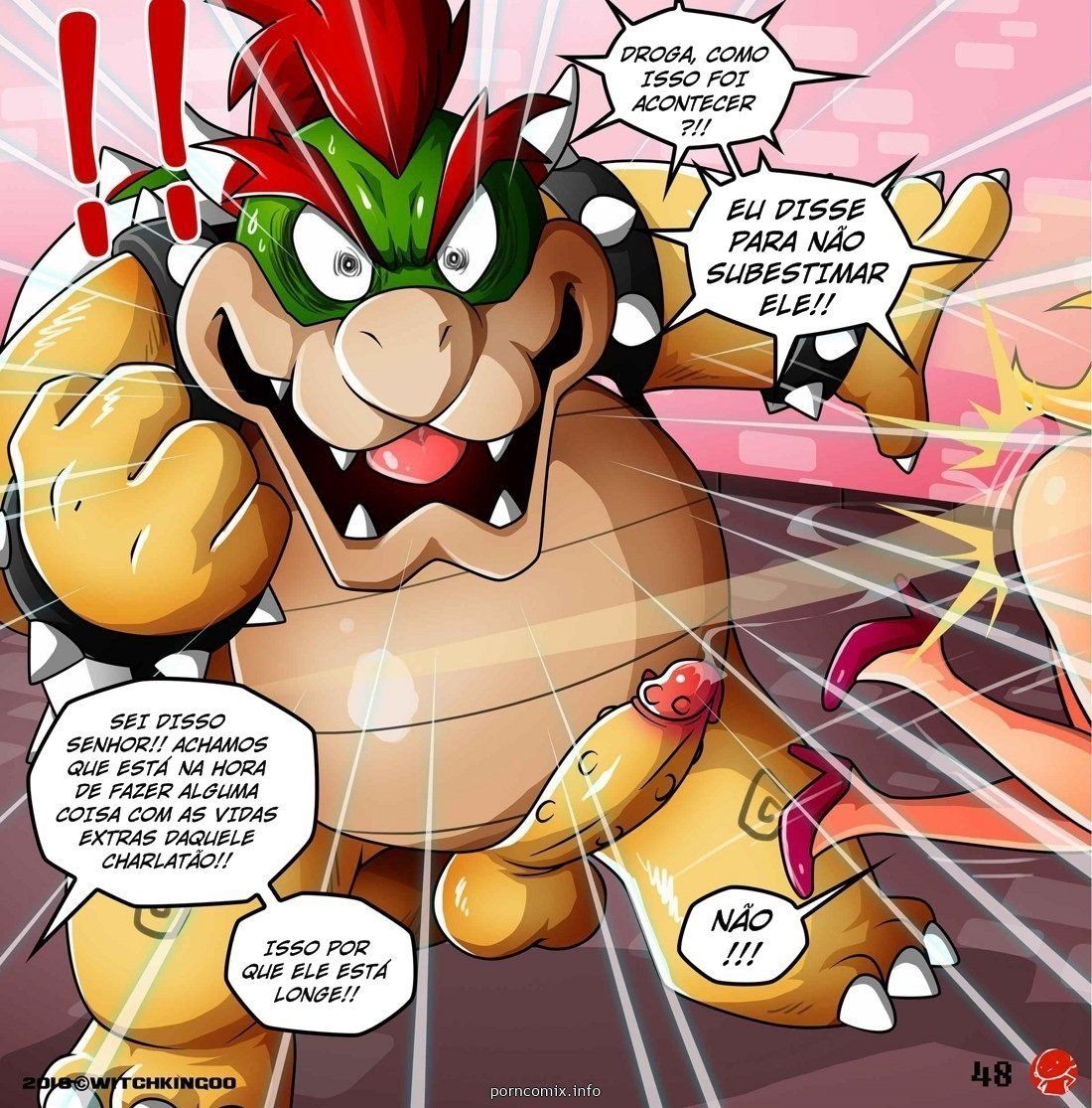 Princess Peach - Help Me Mario! - Cartoon Porno