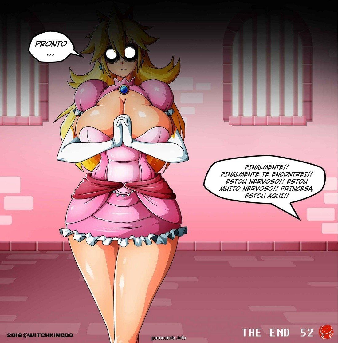 Princess Peach - Help Me Mario! - Cartoon Porno