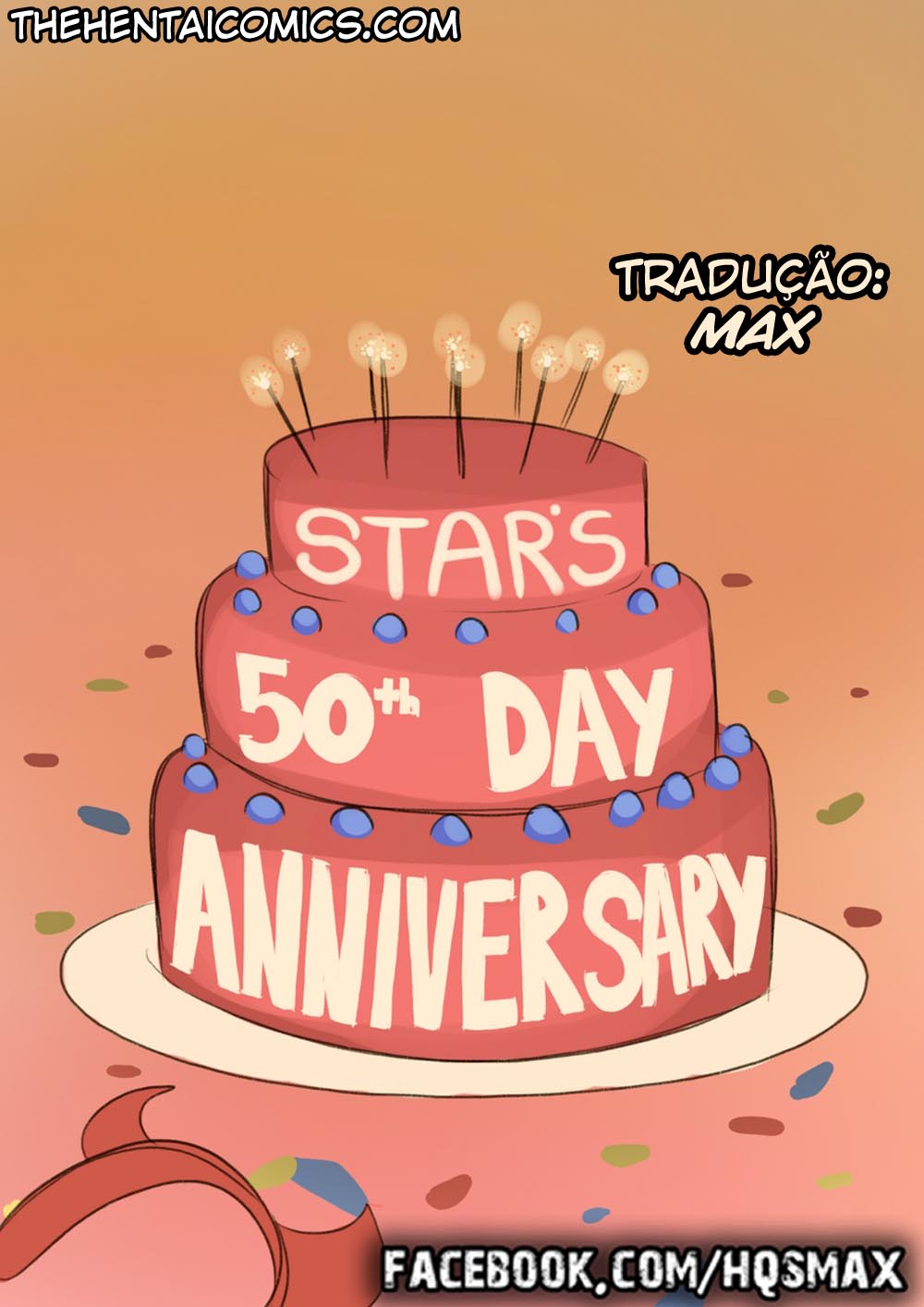 Star’s 50th Day Anniversary - Novinha fazendo aniversário - Comics Porno