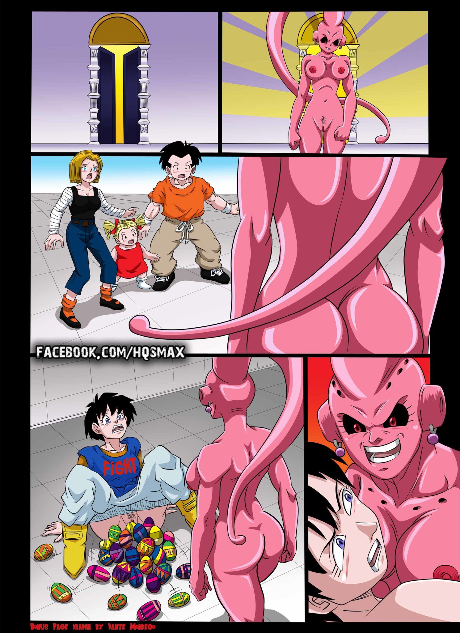 Buus Bodies 2 - Buu atacada novamente - Hentai