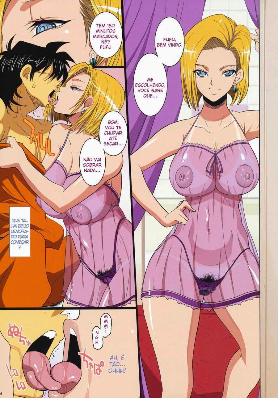 Dragon Ball Z Hentai - Android Numero 18 fazendo sexo gostoso