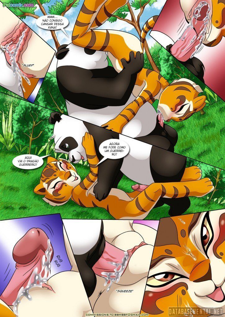 Kung Fu Panda – Tigresa no Cio - Cartoon Porno