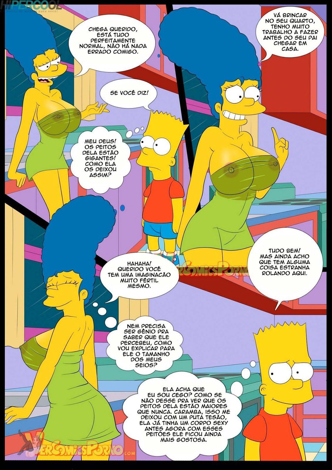 Milftoon - Os Simpsons – Comendo minha mãe - Incesto