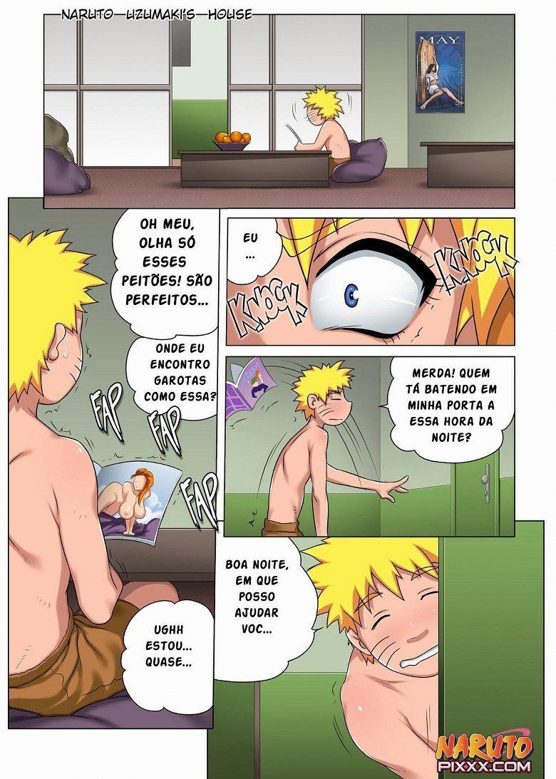 Naruto Hentai - Quem vai ficar com Sakura - Quadrinho de Sexo