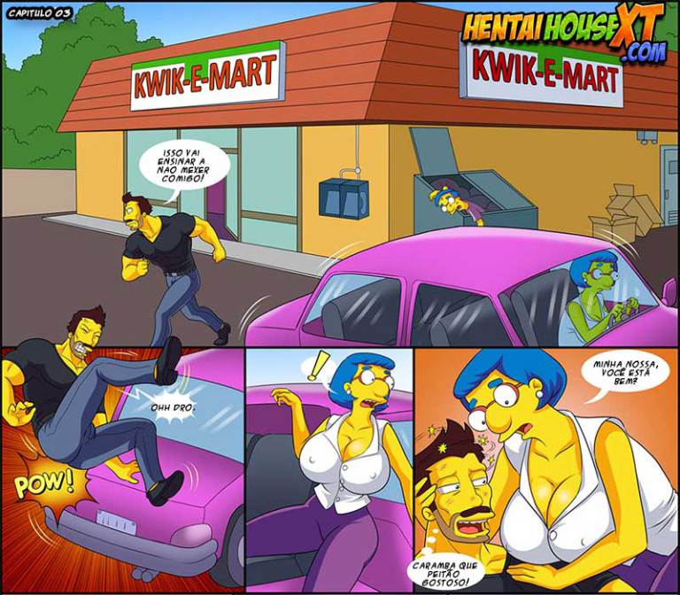 Os Simpsons Hentai - Porno com a Maude Flanders - HQ Hentai