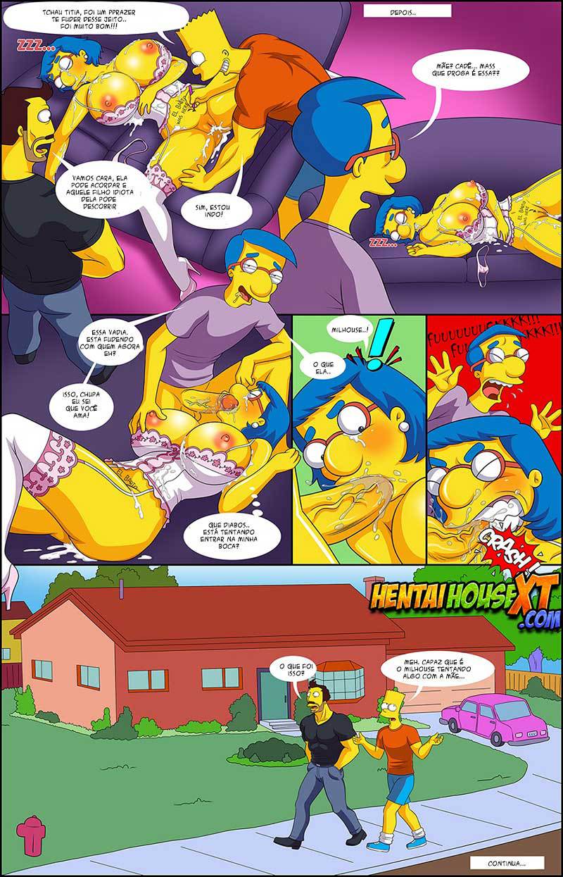 Os Simpsons Hentai - Porno com a Maude Flanders - HQ Hentai