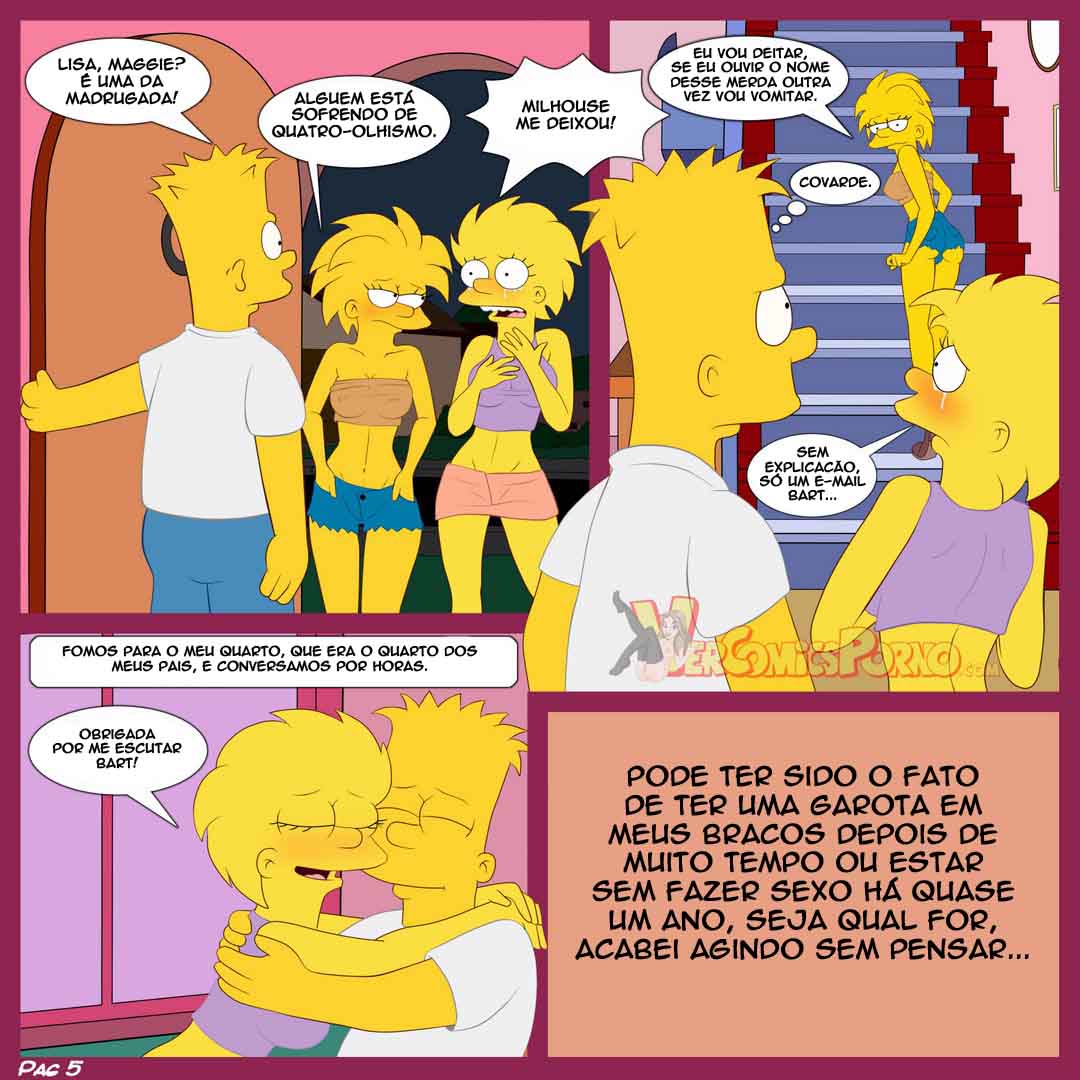 Os Simpsons Hentai - Velhos Hábitos de Incesto