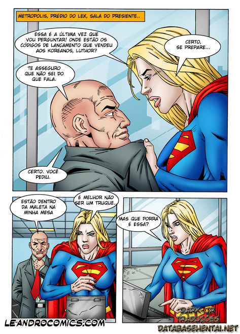 Lex Luthor Comendo a Super Girl