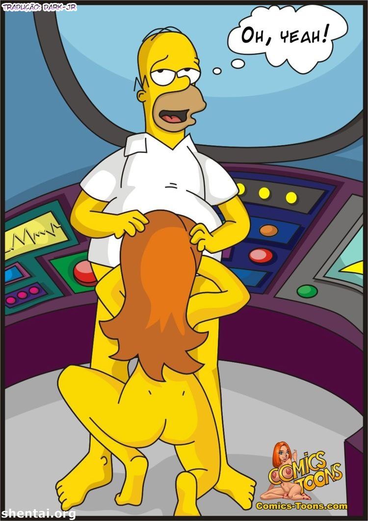 A Nova secretária de Homer