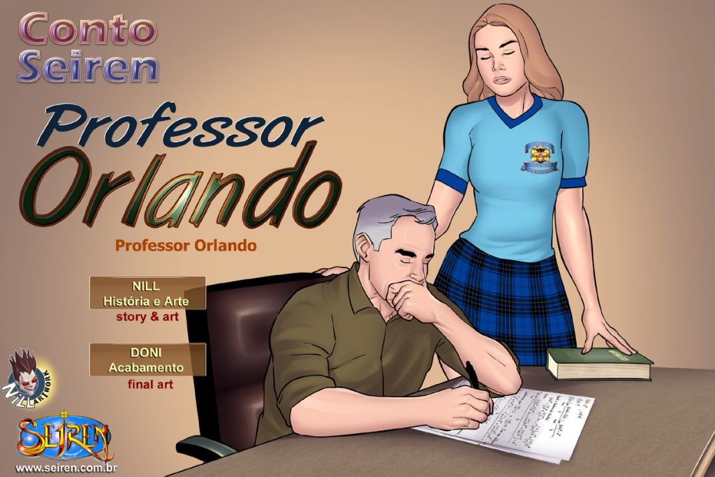 Contos Eróticos Animado - Professor Orlando e sua Aluna novinha