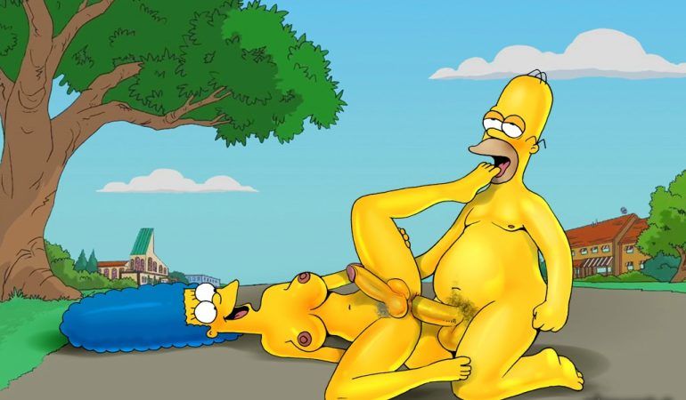 Futatoon Os Simpsons - As mais gostosas Futanari