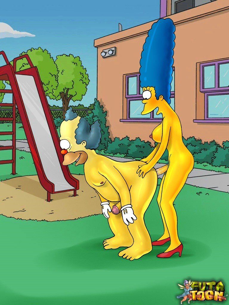 Futatoon Os Simpsons - As mais gostosas Futanari