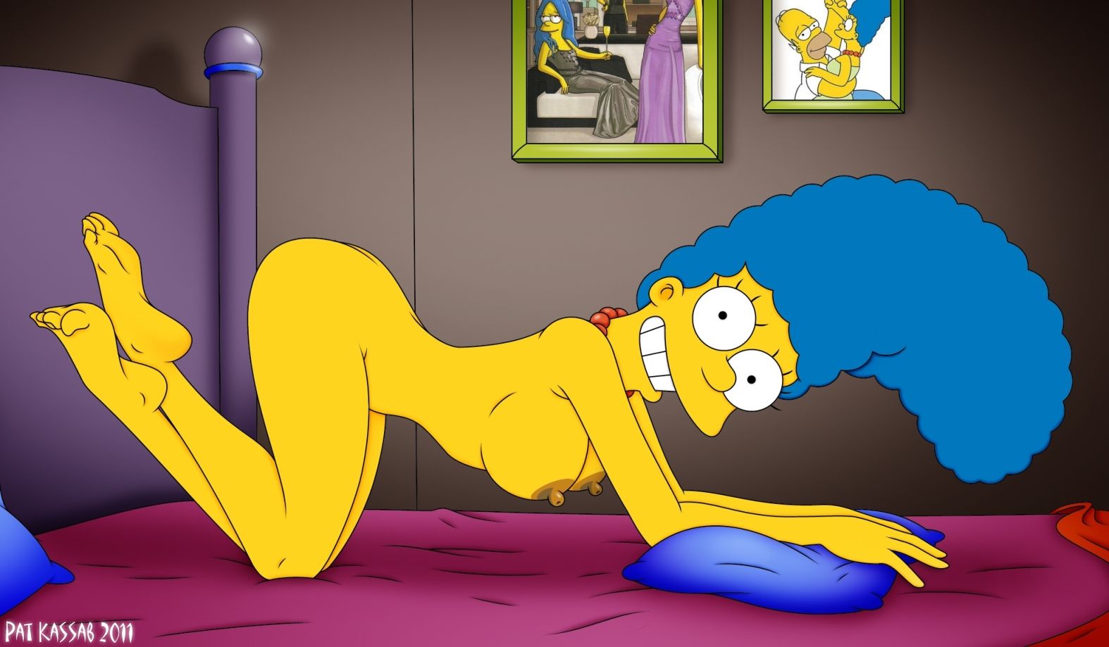 Cenas de sexo com Marge Simpsons fodendo