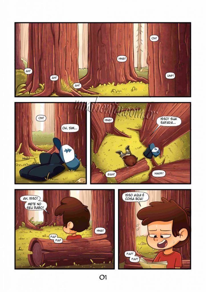 Gravity Falls Hentai - O segredo das madeiras