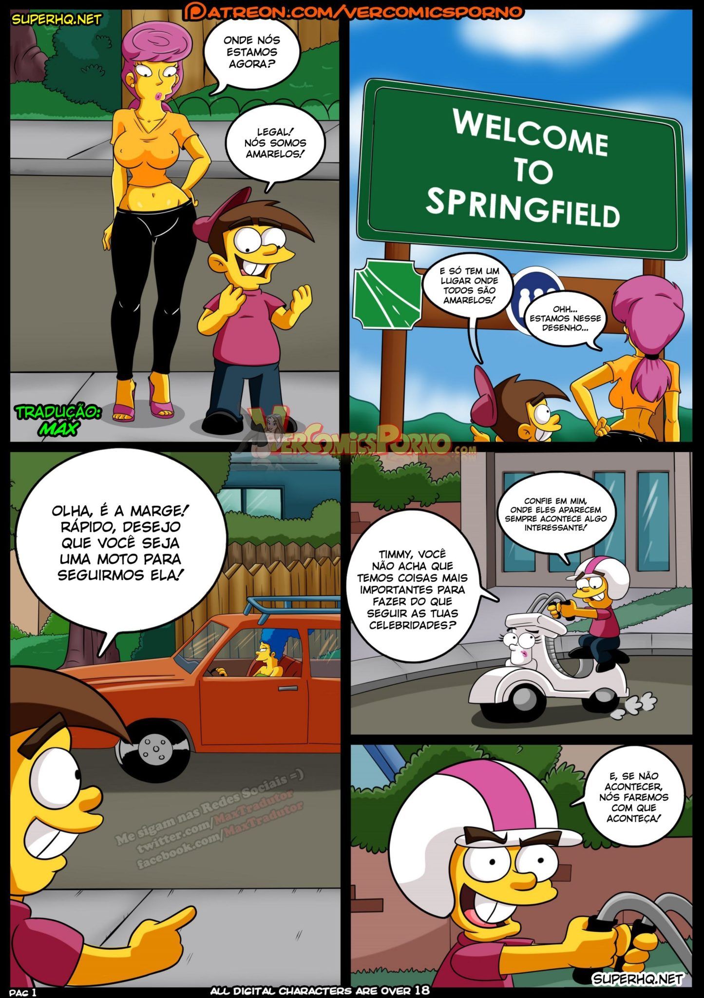 Milfs Catcher’s 2 - Os Simpsons e Padrinhos Mágicos