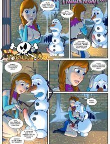 Sexo congelante 3 – Frozen sendo fodida com jeitinho