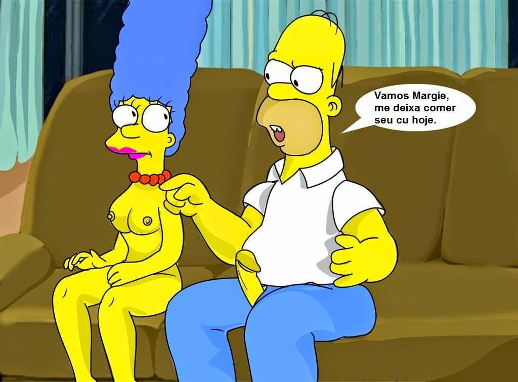 Tirando a virgindade do Cu da Margie Simpsons