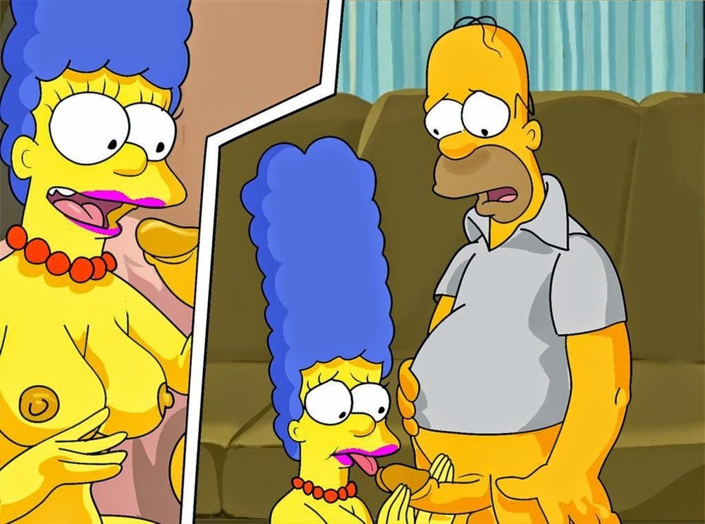 Tirando a virgindade do Cu da Margie Simpsons