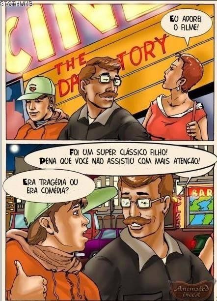 Sacanagem no escurinho do cinema