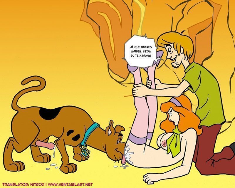 Scooby-Doo Hentai em: A Puta da Turma